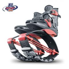 KangooJumps : KJ PowerShoe für Kinder Farbe: titan/rot Grösse 32 bis 35