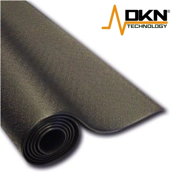 DKN dämpfende Gerätematten für Vibrationsplatten, Heimtrainer, Ergometer und Laufbänder (200 x 100 c